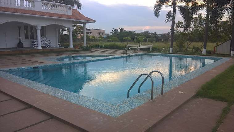 Swimming pool at Farm House, Bannargetta, Bangalore, Karnataka